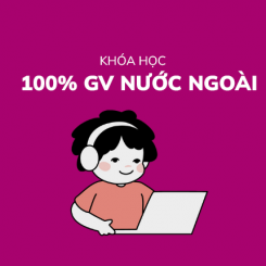 100% GV Nước Ngoài